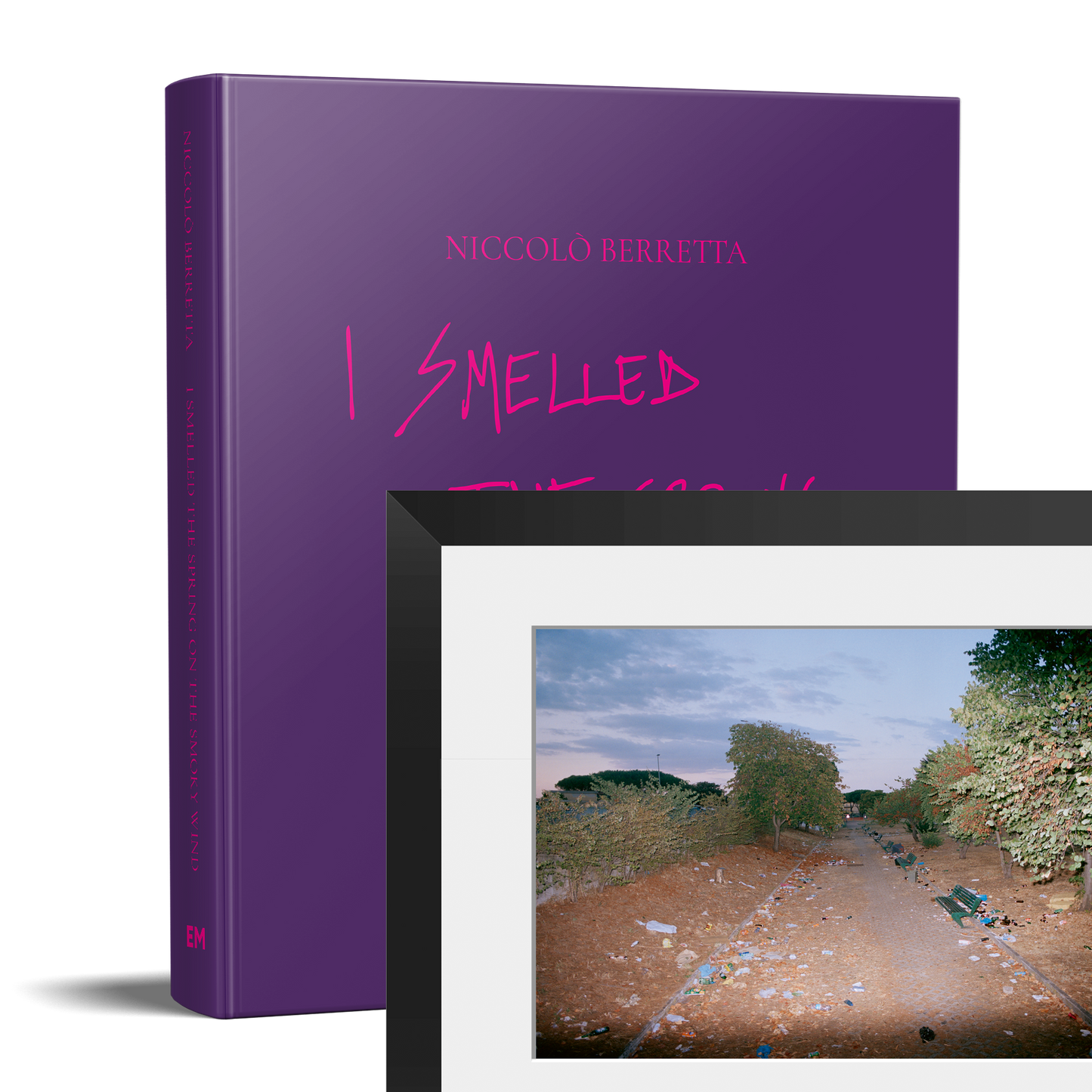 Book signed+Signed XXL print